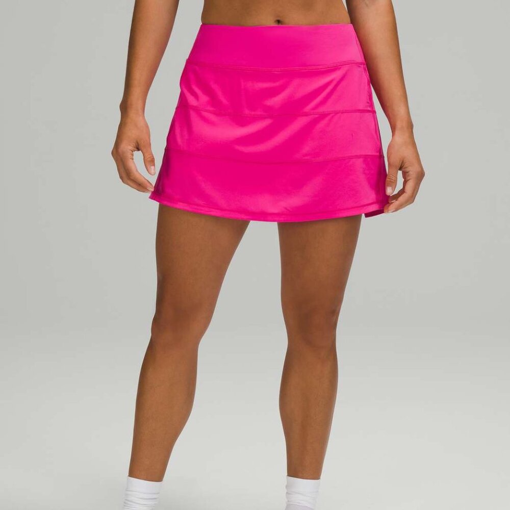 Sonic Pink Lululemon Pace Rival Skirt
